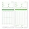 Upunch Time Clock Cards for uPunch HN3000, Two Sides, 7.37 x 3.37, PK50, 50PK HNTCG1050 - alternate 3